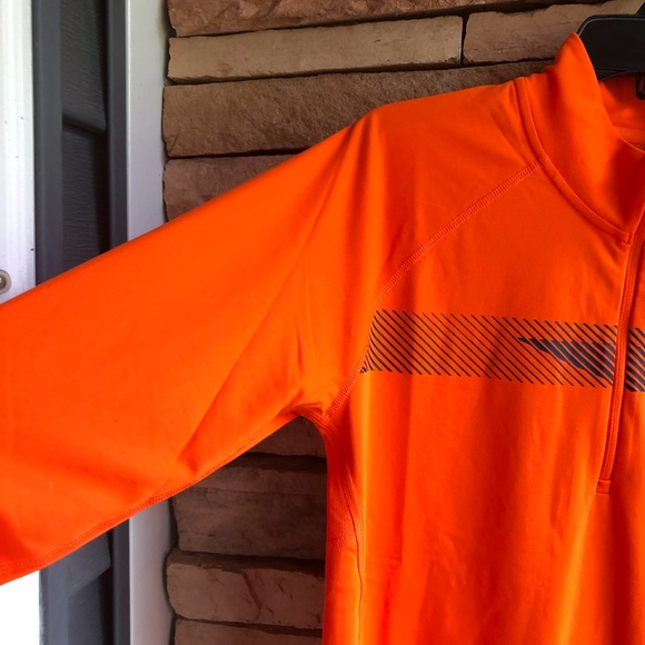 Nike Denver Broncos orange long sleeve activewear top NWT Large - Picture 5 of 10